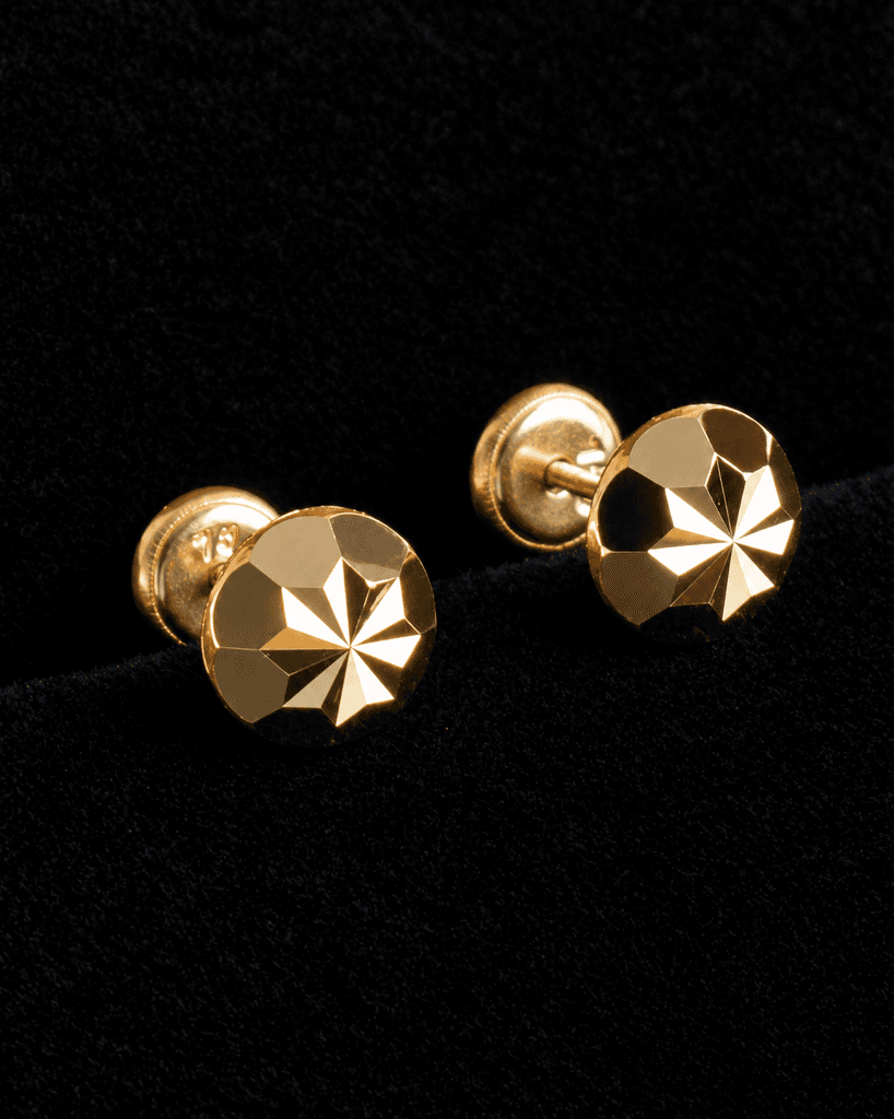 Topos Bola Faceteado Oro 18K, foto 1 de 2